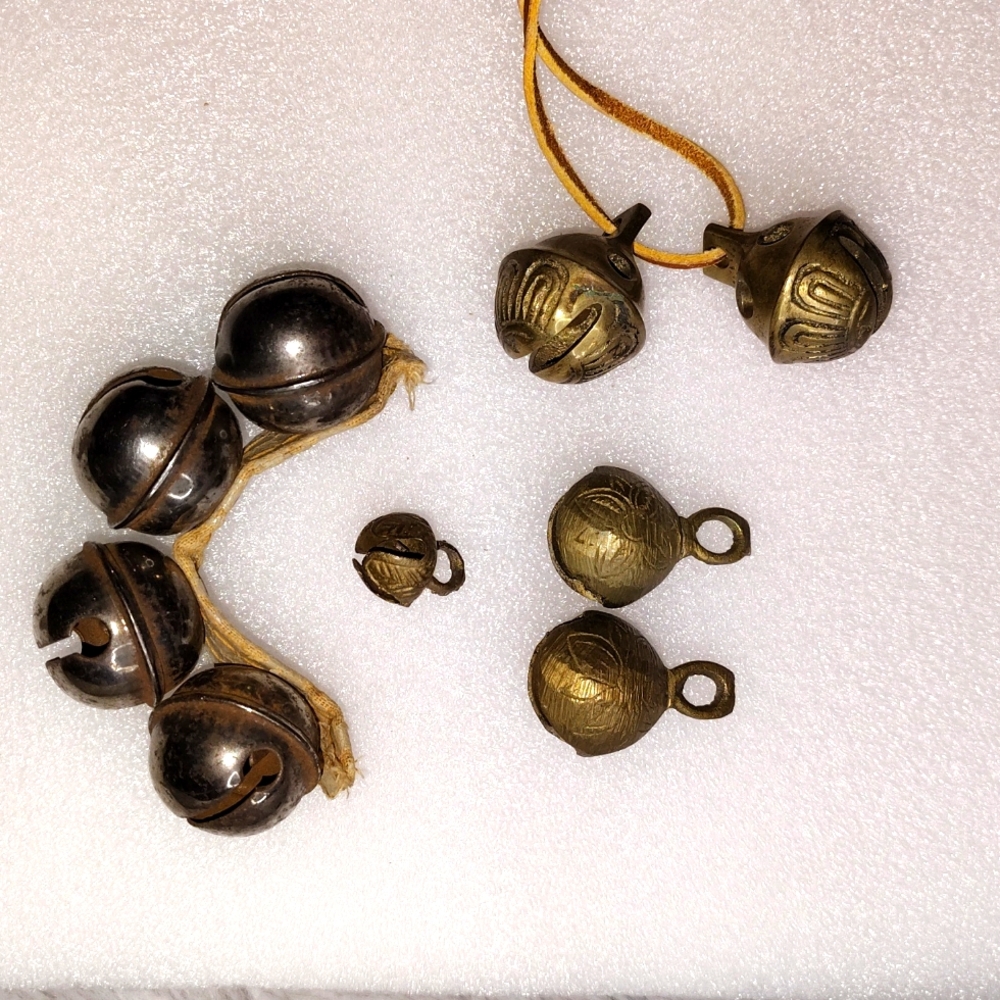 🐎 Antique Jingle Bells/Sleigh Bells/Crotal/Pellet. 1700s, 1800s, 1900s antiques